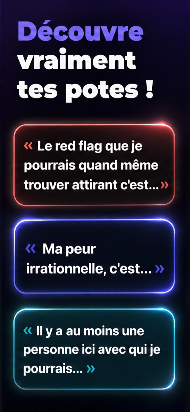 Écran du jeu Les Petites Vérités